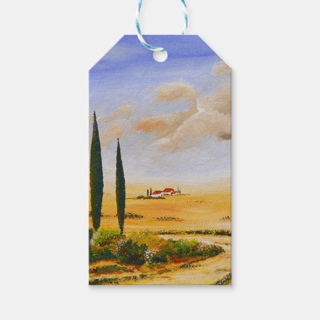 Etiqueta Para Presente Verão italiano (Frente)
