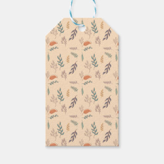 Etiqueta Para Presente Verde Botânico