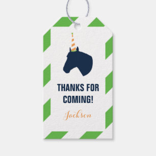 Etiqueta Para Presente Verde personalizado partido do Tag do presente do