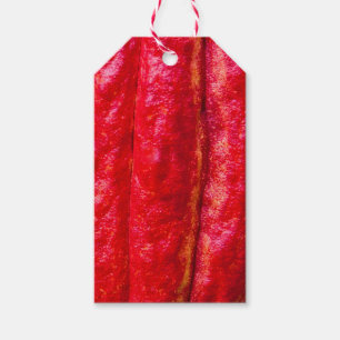 Etiqueta Para Presente vermelho de cacau