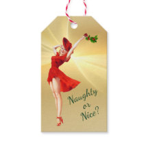 Vestido Vermelho e Holly Retro Pinup Girl no Natal
