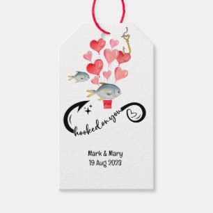 Etiqueta Para Presente Vestidos de vocês amantes da pesca Casamento Water