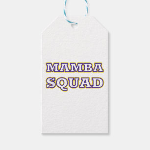 Etiqueta Para Presente Vestuário engraçado do Mamba Squad para Cobra Love