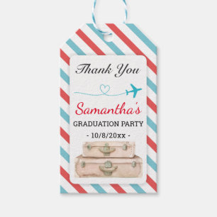 Etiqueta Para Presente Viagem Adventure Graduation Party Favor convidado