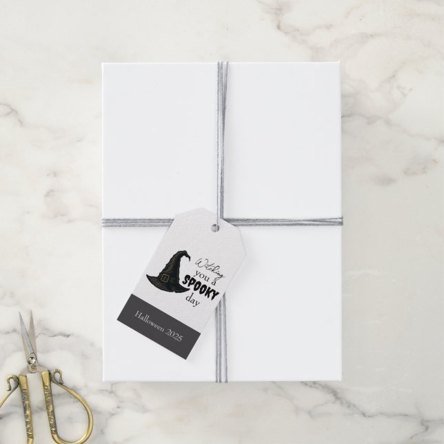 Etiqueta Para Presente Víblias Testemunhas - Spooky & Na moda | (Com cordão)