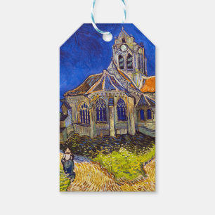 Etiqueta Para Presente Vincent van Gogh - A Igreja em Auvers