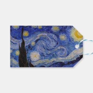 Etiqueta Para Presente Vincent Van Gogh - A noite de Starry