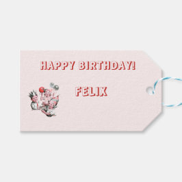 Etiqueta Para Presente Vintage 50 Happy Birthday