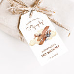 Etiqueta Para Presente Vintage Aircraft Biplane Boy's Birthday Favor<br><div class="desc">Tratar todos os pilotos no hangar com esta etiqueta de festa de aniversário antiga do avião. Localizar itens correspondentes no nosso compro (esta versão tem um fundo sólido,  para fundo gráfico,  veja a nossa coleção)!</div>