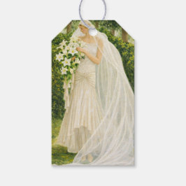 Etiqueta Para Presente Vintage bride 