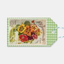 Vintage Garden Seed Tag Design 3