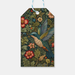 Etiqueta Para Presente Vintage hummingbird pintura
