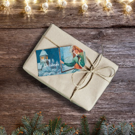 Etiqueta Para Presente Vintage Jenny Nyström Personaliza o Natal