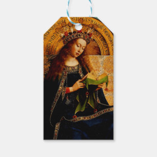 Etiqueta Para Presente Virgem Maria por Jan van Eyck