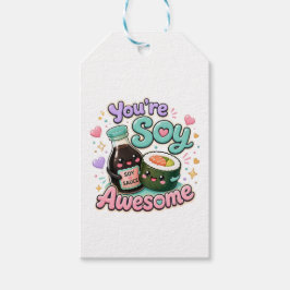 Etiqueta Para Presente Você é Molho Soya Incrível – Sushi Kawaii e Molho 