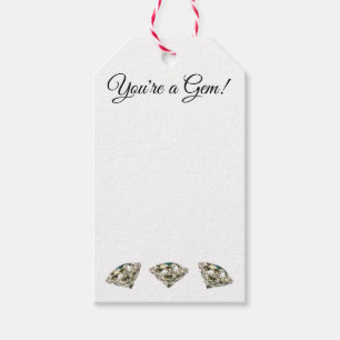 Etiqueta Para Presente "Você é um Gem!"