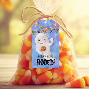 Etiqueta Para Presente Você foi booed Halloween