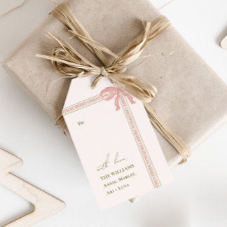 Etiqueta Para Presente Vovô Coquette Christmas para e de