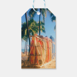 Etiqueta Para Presente Waikiki Beach Surfboards