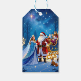 Etiqueta Para Presente „Weihnachtliche Harmonie“