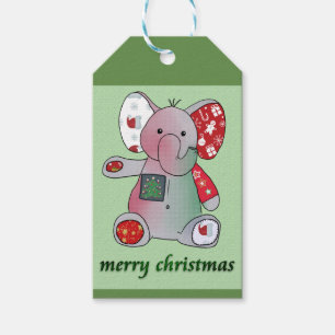 Etiqueta Para Presente Weihnachtselefant