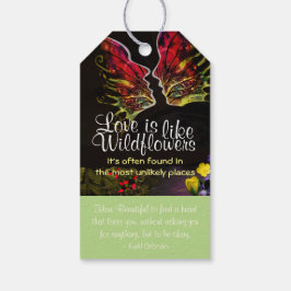 Etiqueta Para Presente Wildflower Save the Date Tags