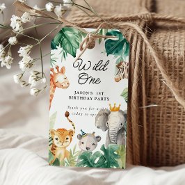 Etiqueta Para Presente Wille One Safari Birthday
