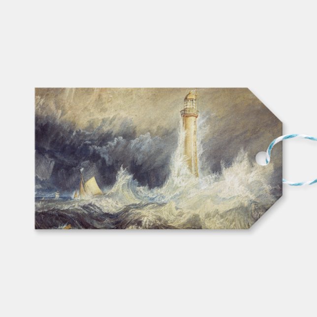 Etiqueta Para Presente William Turner - Farol de Bell Rock (Frente (horizontal))