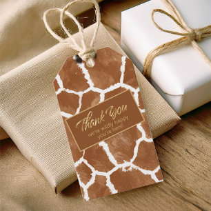 Etiqueta Para Presente Willy Happy Bachelorette Obrigado Giraffe ID1152