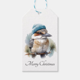 Etiqueta Para Presente Winter Kookaburra Wish, personalizado