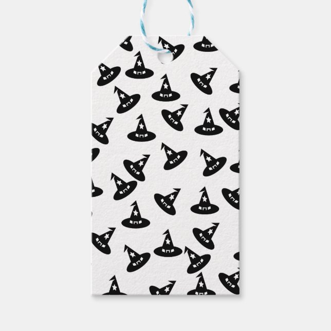 Etiqueta Para Presente Witch Hat Confetti (Frente)