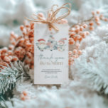 Etiqueta Para Presente Wonderland Winter Christmas Birthday Tag (Etiqueta<br><div class="desc">Adicione um toque festivo à sua comemoração com a nossa Etiqueta de Presente de Natal da Wonderland de inverno. Apresentando elegantes designs de flocos de neve e sotaques de inverno, essas etiquetas personalizáveis são perfeitas para adorar favoritos para festas ou presentes em uma festa de aniversário com tema de Natal....</div>