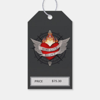 Etiqueta Para Presente Work Love Balance Compass Price