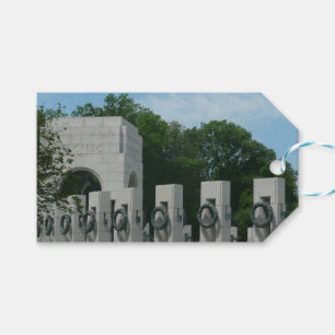 Etiqueta Para Presente WWII Memorial Wredies II em Washington DC