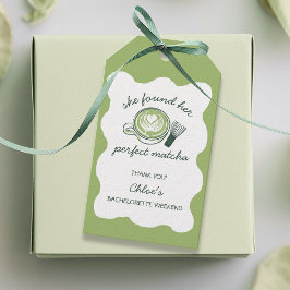 Etiqueta Para Presente Xícara e Batedeira de Chá Verde Matcha Perfeito pa