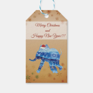 Etiqueta Para Presente Xmas da feliz, Tag feitos sob encomenda do
