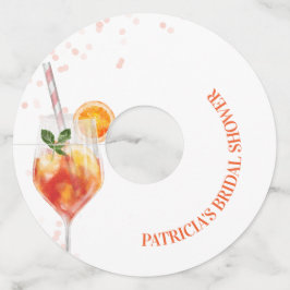 Etiqueta Para Taça De Vinho Amor à Primeira Taça no Chá de Panela