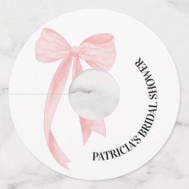 Etiqueta Para Taça De Vinho Arroz Róseo de Noiva Ela Está Indo ao Altar Chá de