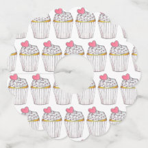 Bolo de Casamento com Coração Rosa Celebração do C