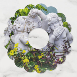 Etiqueta Para Taça De Vinho Bons anjos...