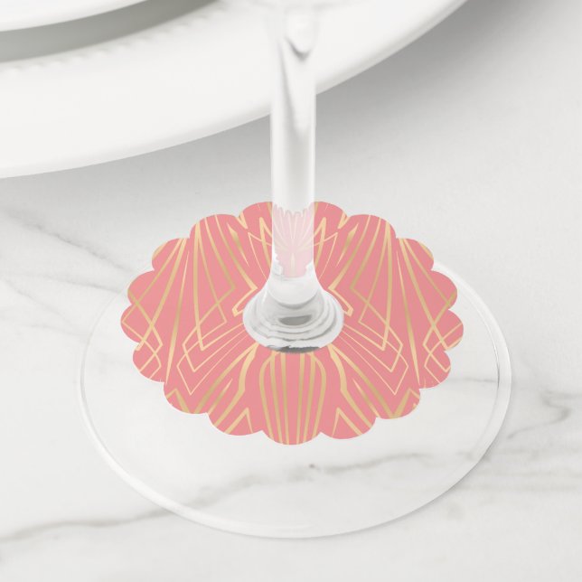 Etiqueta Para Taça De Vinho Crystal 9 (Close Up)