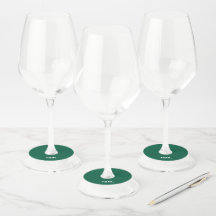 Minimalista texto personalizado negrito verde