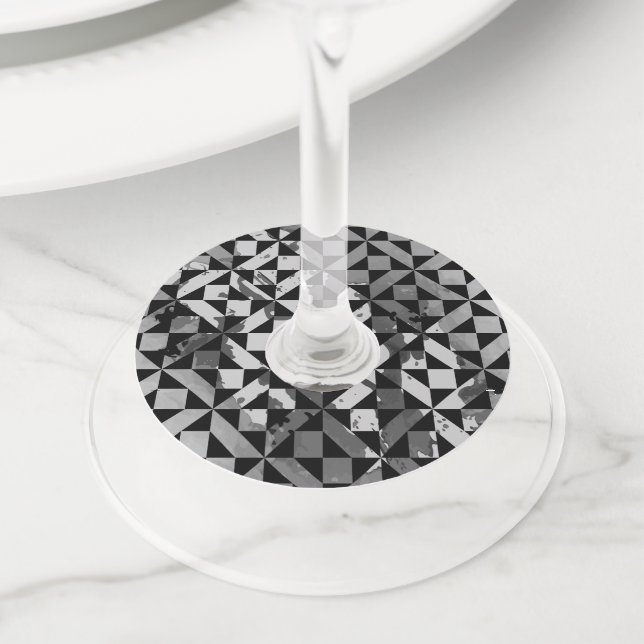 Etiqueta Para Taça De Vinho Motif aquarela 5 (Close Up)