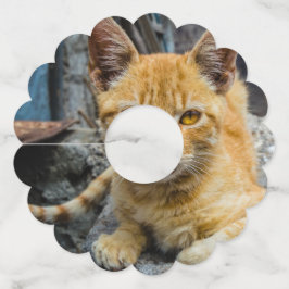 Etiqueta Para Taça De Vinho Olhos de ouro