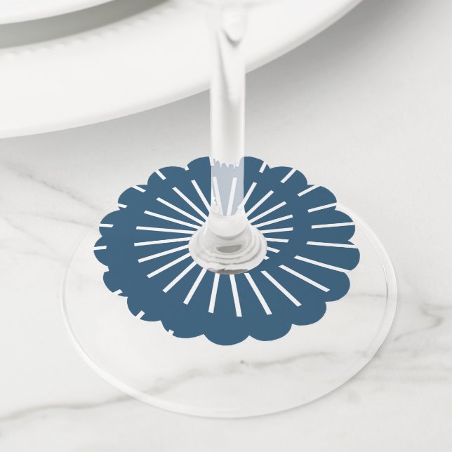 Etiqueta Para Taça De Vinho Sol 8 (Close Up)