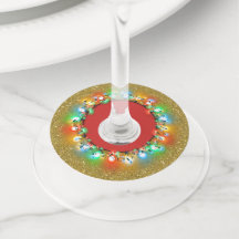 Sparkle de ouro com lâmpadas de Feriado