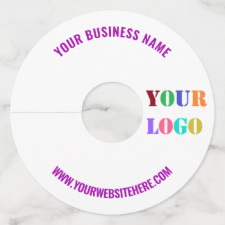 Etiqueta Para Taça De Vinho Your Logo Text Promotional Wine Glass Tags Example