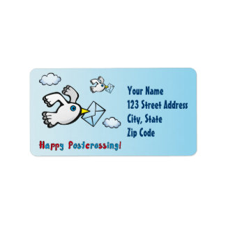 Etiqueta Parabéns! - posto Pombo.