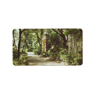 Etiqueta Parque del Laberinto de Horta