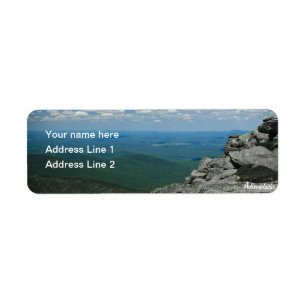 Etiqueta Parte superior da montanha de Whiteface,